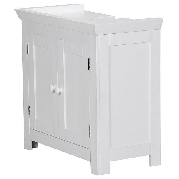 Wohnling Design wastafelkast met 2 deuren wit, WL1.350