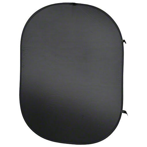 Walimex opvouwbare achtergrond zwart, 150x200cm, 13918