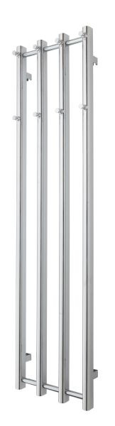 TVS verticale badkamerradiator VINO 4, chroom, 1400 x 350 mm, VINO4CR